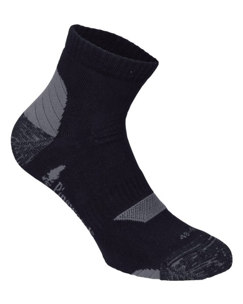 Pinewood Insect Safe Cotton Mid Sock Black