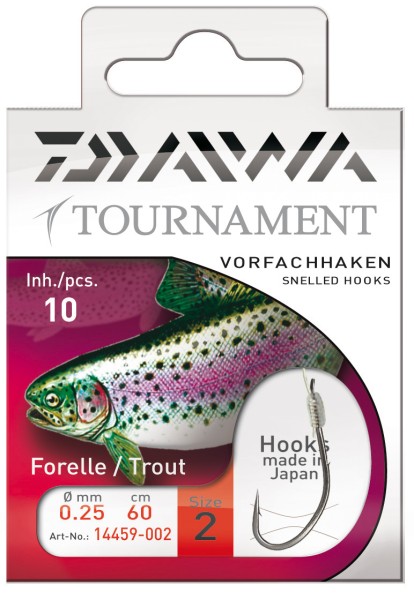 Daiwa Tournament Forellenhaken 60 cm