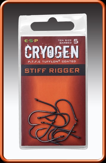 E-S-P Cryogen Stiff Rigger Haken Size 7