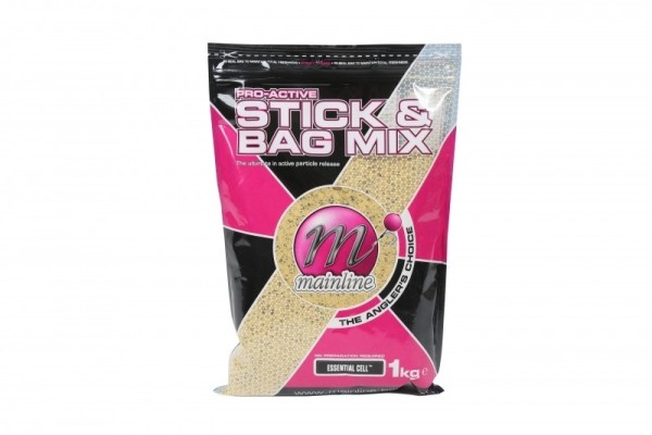 Mainline Pro-Active Bag & Stick Mix 1kg Essential Cell