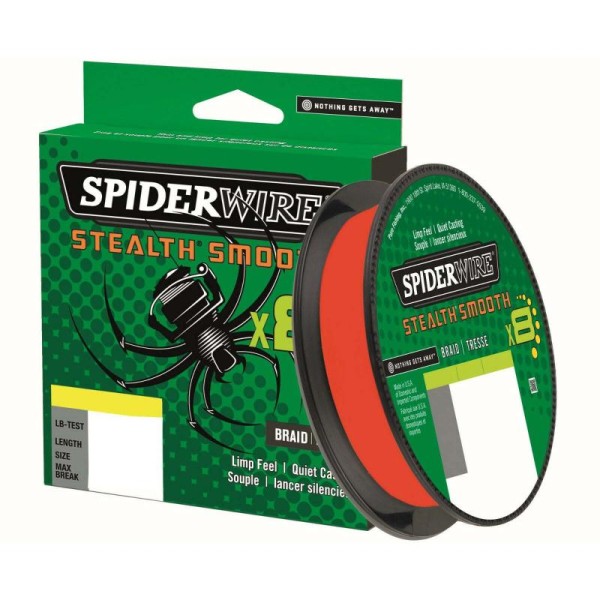 SpiderWire Stealth Smooth 8 Code Red 150m