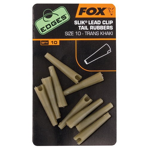 Fox Edges Slik Tail Rubbers Size 10