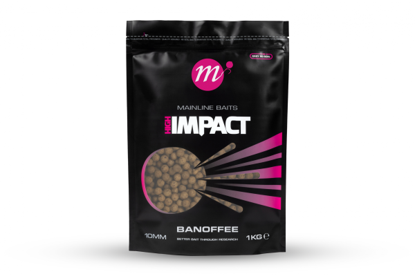 Mainline High Impact Boilies Banoffee 1kg 10mm