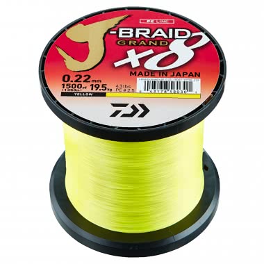 PB Products - Gator Braid Chartreuse - 1200m