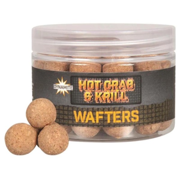 Dynamite Baits Hot Crab & Krill Wafter 15mm