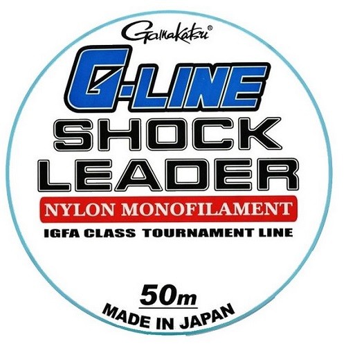 Gamakatsu G-Line Shock Leader 50m 30lbs 0,47mm 15kg