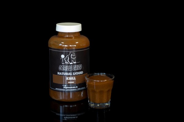Gorilla Baits Natural Liquid 500ml Krill