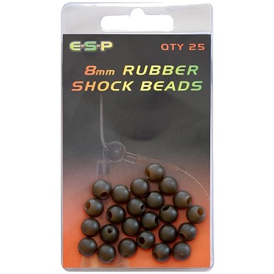 E-S-P Rubber Shock Beads 5mm