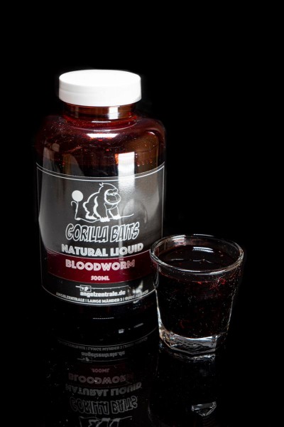 Gorilla Baits Natural Liquid 500ml Bloodworm