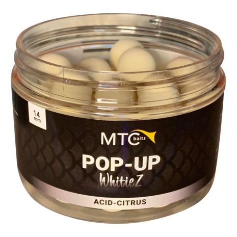 MTC Baits Pop-Up WhitieZ Acid-Citrus