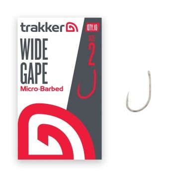 Trakker Wide Gape Hooks Micro Barbed
