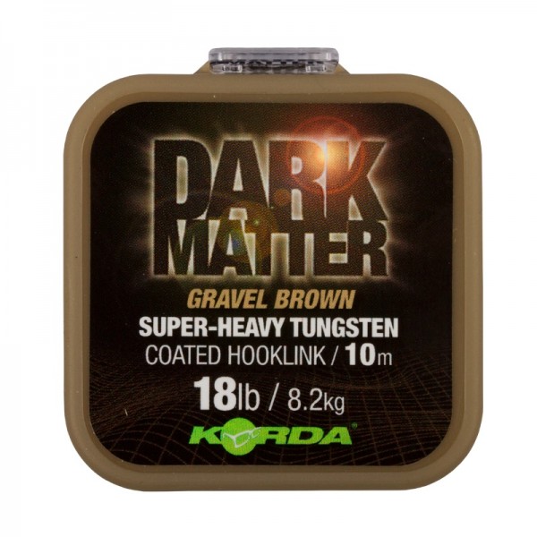 Korda Dark Matter Tungsten Coated Braid Gravel Brown