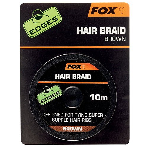 Fox Edges Hair Braid Brown