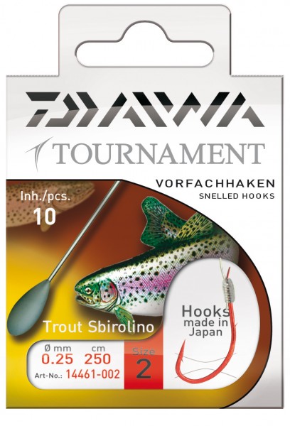 Daiwa Tournament Sbirolino-Haken
