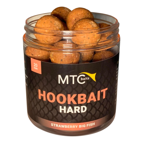 MTC Baits Hard Hookbaits Strawberry Big Fish