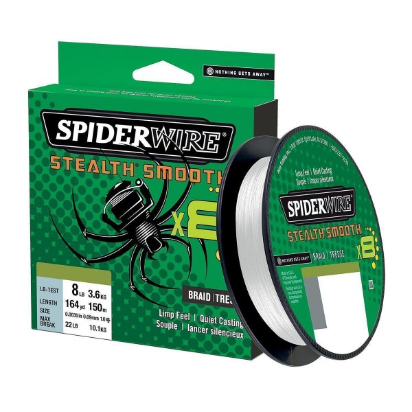 SpiderWire Stealth Smooth 8 Translucent150m