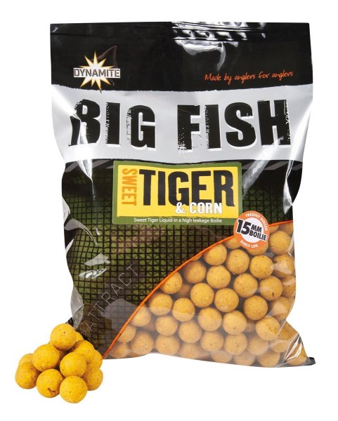 Dynamite Baits Big Fish Sweet Tiger & Corn 15mm 1,8kg
