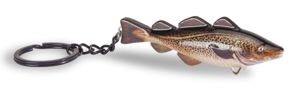 Aquantic Beauty Cod-Dorsch Keychain