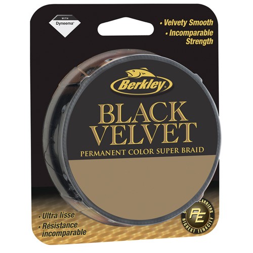 Berkley Whiplash Black Velvet Braided Line 0,25mm 110m