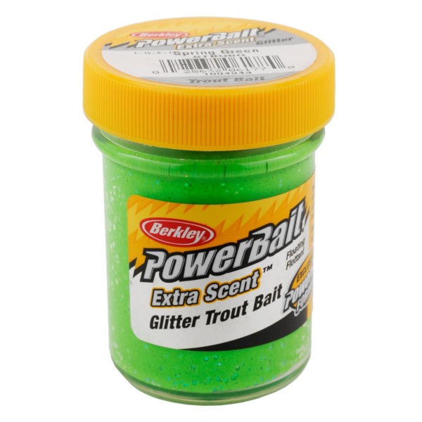 Berkley PowerBait Select Glitter Trout Bait Spring Green
