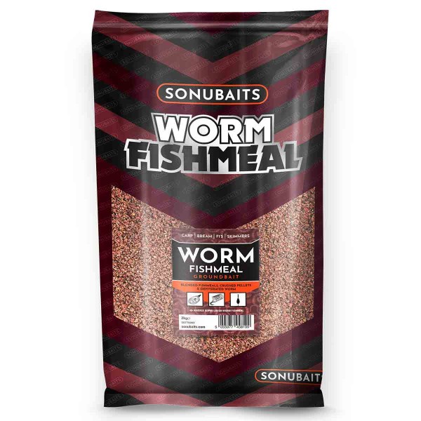 Sonubaits Groundbait Worm Fishmeal (2kg)