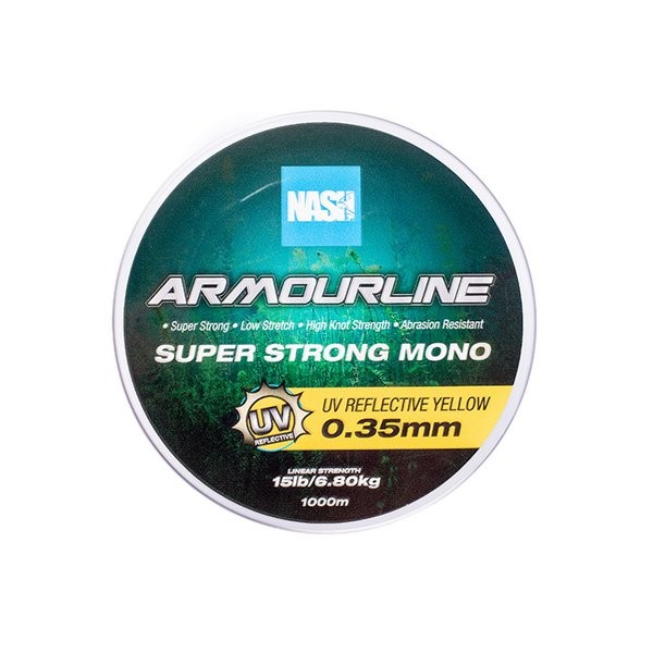 Nash Tackle Armourline Mono UV Yellow 1000m