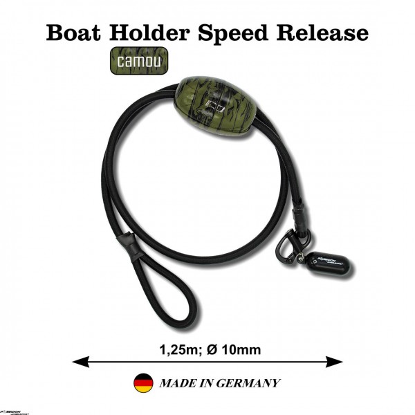 Poseidon Boat Holder Speed Release Camou