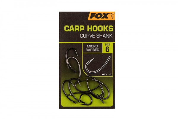 Fox Carp Hook Curve Shank