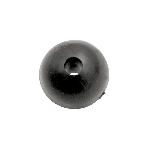 Black Cat Rubber Shock Beads 10mm