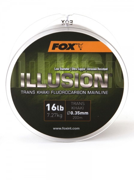 Fox Illusion Mainline Trans Khaki 16lb/0.35mm x 200m
