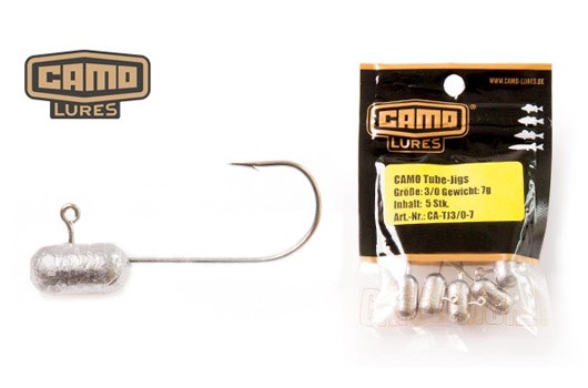 Camo Lures Tube Jigs Size 3/0 3,5g