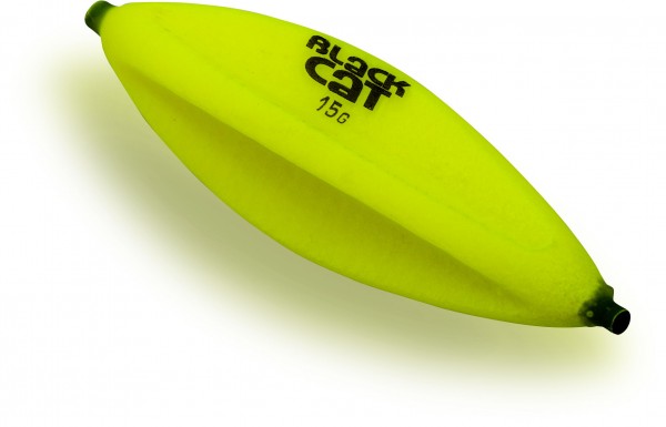 Black Cat Darter U-Float neon gelb