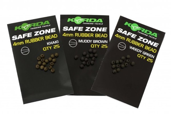 Korda Safe Zone Rubber Beads 4 mm