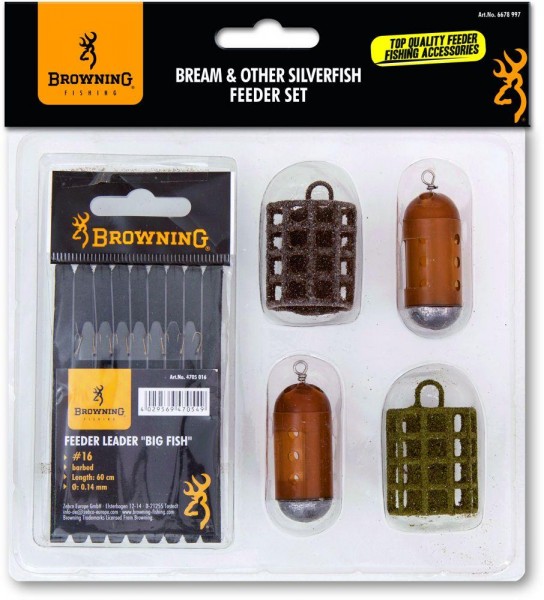 Browning Bream &amp; Other Silver Fish Feeder Kit