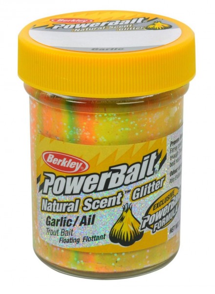 Berkley Powerbait Dough Natural Scent Garlic - Rainbow
