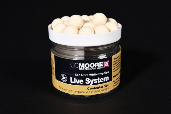 CCMoore Live System White Pop Up 13/14mm