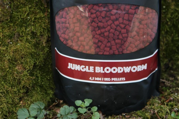 Gorilla Baits Jungle Bloodworm Pellets 4,5mm 1 kg