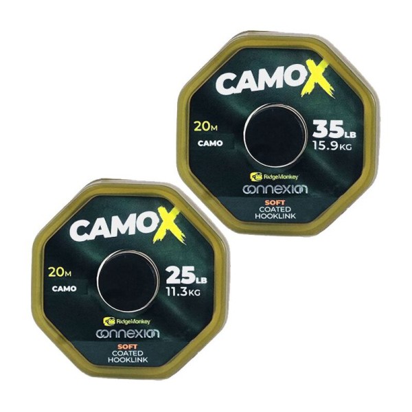 Ridgemonkey Connexion CamoX Soft Coated Hooklink