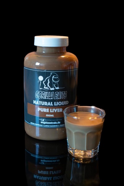 Gorilla Baits Natural Liquid 500ml Pure Liver