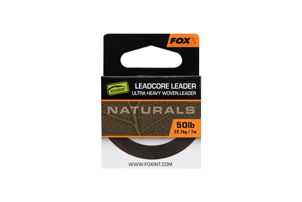Fox Edges Naturals Leadcore 50lb 22,7kg