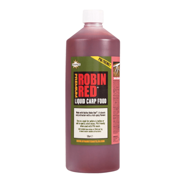 Dynamite Baits Carp Food Liquid 1L Robin Red