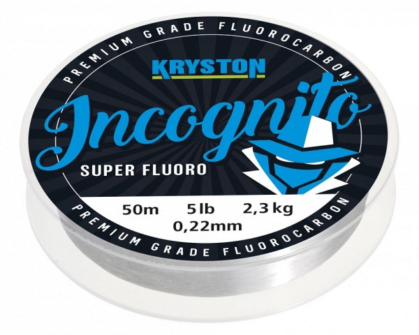 Kryston Incognito Flurocarbon Hooklink Clear 20m 0,28mm 9lb