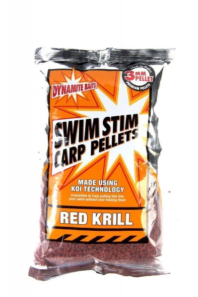 Dynamite Baits Swim Stim Red Krill Pellets