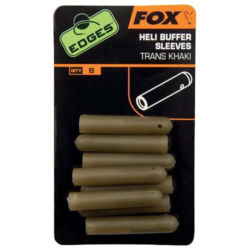 Fox Edges Heli Buffer Sleeves Trans Khaki x 8