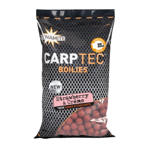 Dynamite Baits CarpTec Strawberry & Creme 900g