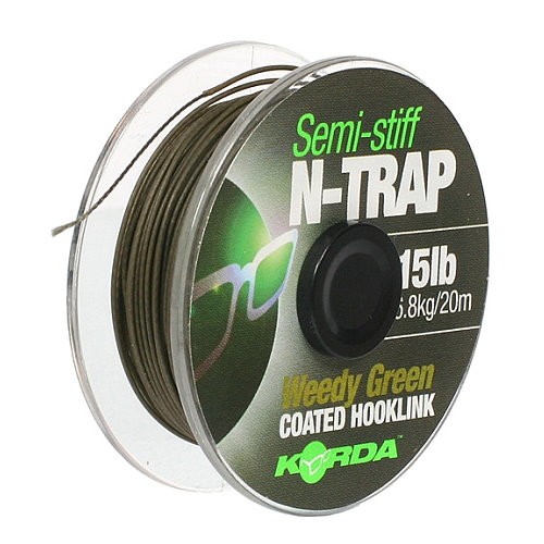 Korda N-Trap Semi-Stiff Silt 20lb 20m