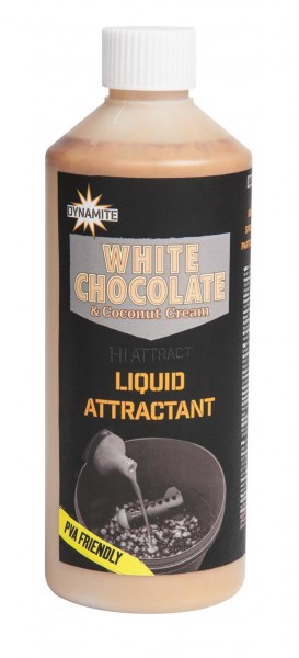 Dynamite Baits White Chocolate & Coconut Cream Liquid Attractant 500ml