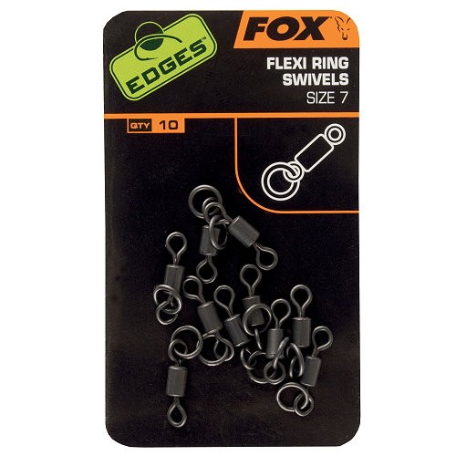 Fox Edges Flexi Ring Swivels Gr.10