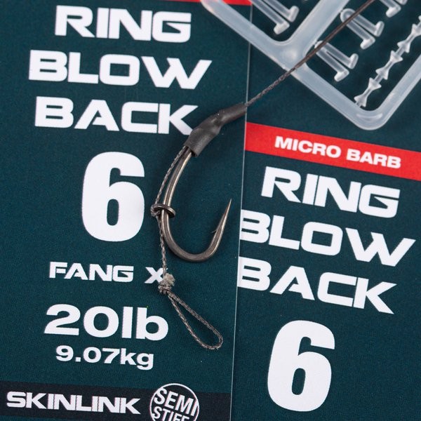 Nash Tackle Ring Blow Back Rig Micro Barbed