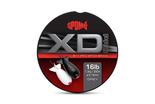 Spomb XD Pro Braid Grey 8+1 300m 0,14mm 16lbs